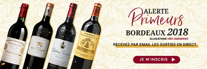 Alerte Email Primeurs Bordeaux 2018