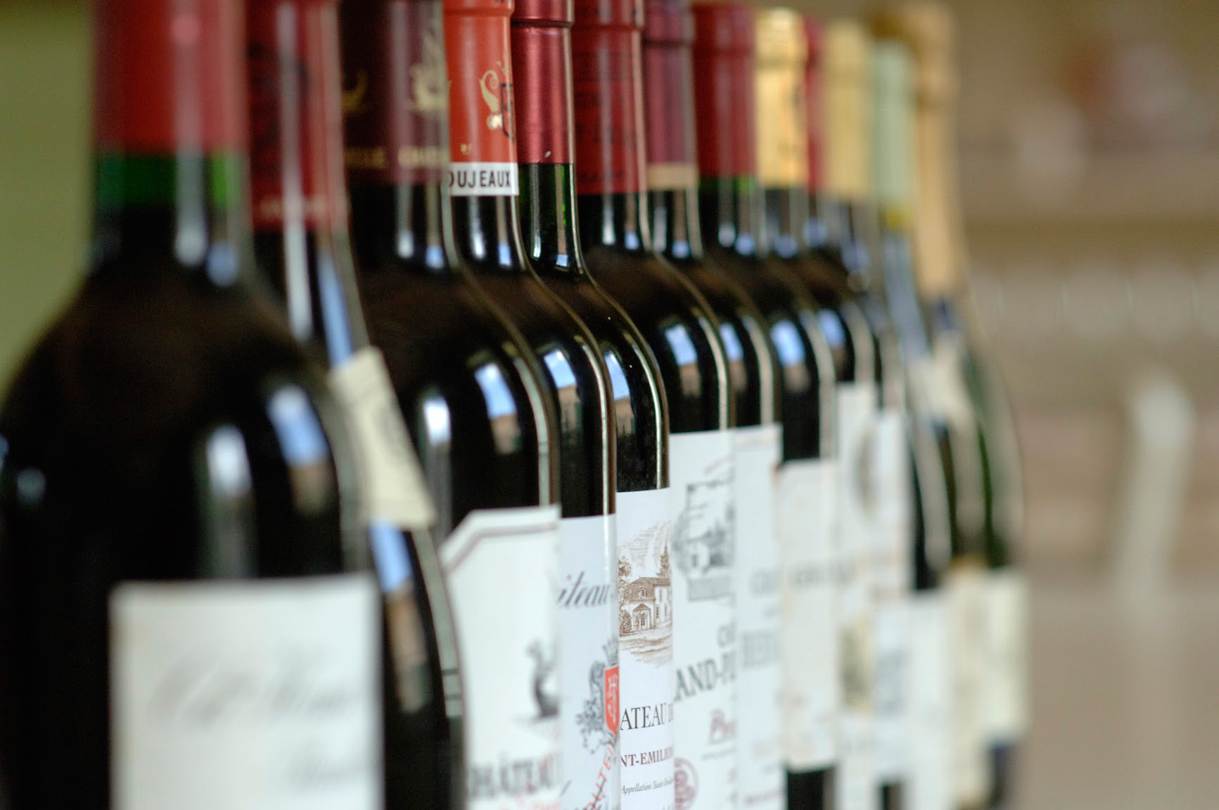 Bouteilles vin